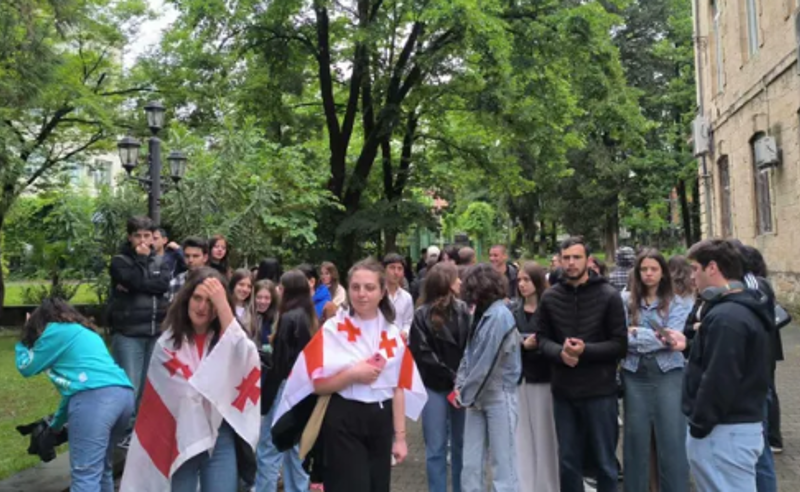 საყოველთაო გაფიცვას ქუთაისის აკაკი წერეთლის სახელმწიფო უნივერსიტეტის სტუდენტების ნაწილიც შეუერთდა