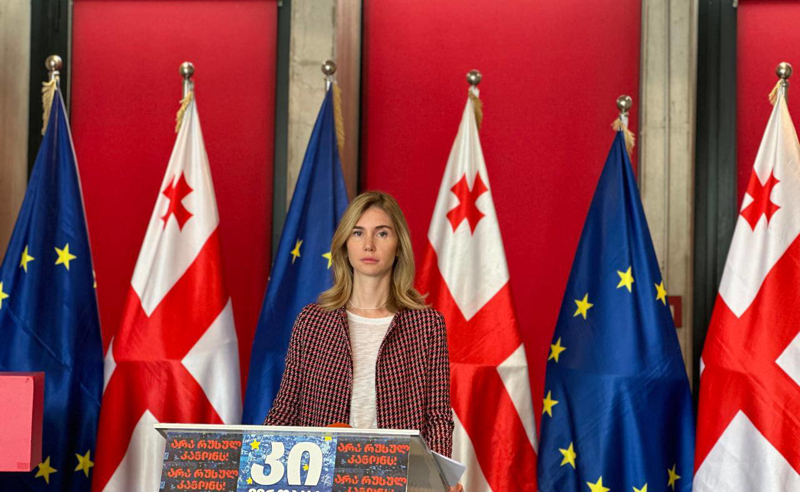 ვენეციის კომისიის რეკომენდაციის უგულებელყოფა ჩვენი ქვეყნის ევროპული მომავლის საბოტაჟია - ბოკუჩავა