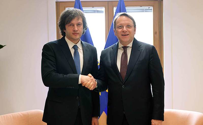 კობახიძემ ევროკავშირში უკანასკნელი მოკავშირე დაკარგა - ევროკომისარი ვარჰეი კობახიძეს ამხელს