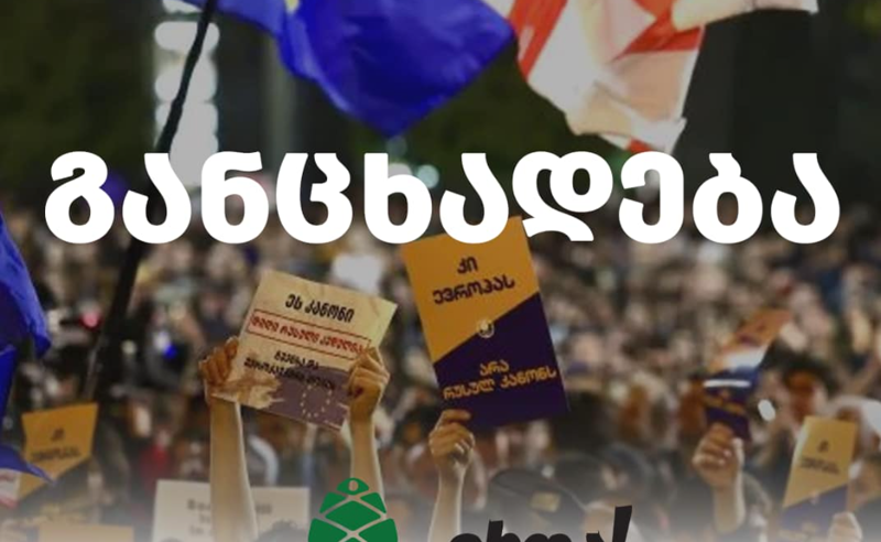 "გირჩი-მეტი თავისუფლება" და "დროა" ხელს აწერენ "ქართულ ქარტიას"