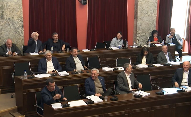 მიჩურინის ვაშლის სცენა, "ერთი და იგივე ფრაზაზე ჩაიხვიეთ", "შემომხედე კარგად, არავის გავუტარებთ" - შეურაცხმყოფელი გზავნილები პარლამენტში