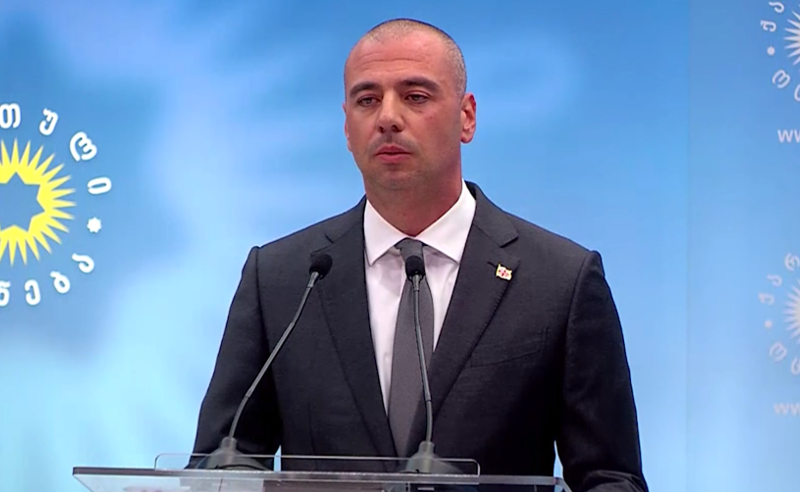 მაჭავარიანი ირწმუნება, რომ არ იცის, ვინ მიიტანა შტურმი ენმ-ს ოფისზე
