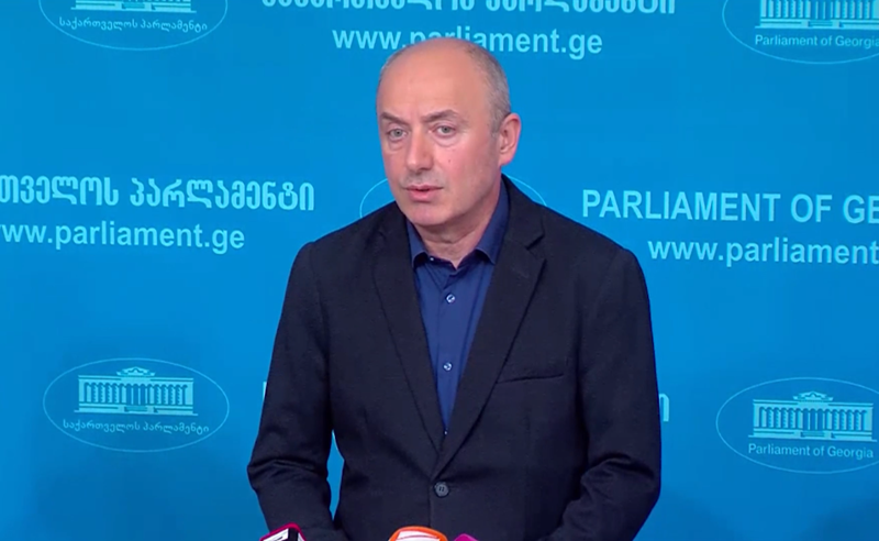 მაჭარაშვილი ისევ ამტკიცებს, რომ რუსული კანონის მიღება ქვეყნის ინტერესებს ემსახურება 