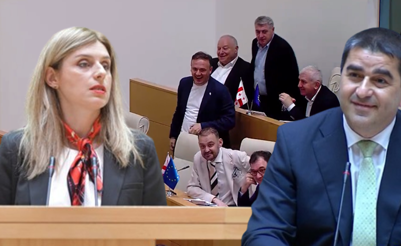 "არ ხართ ღირსი, იჯექით ახლა მასე, ჩამოგეჭრებათ ხელფასი" - პაპუაშვილის სანქცია აქუბარდიას და გახარებული "ოცნების" დეპუტატები