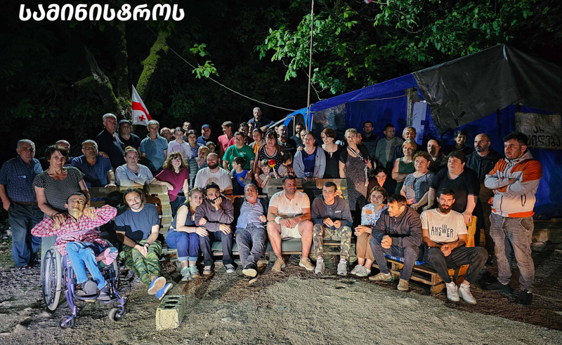 „ორ დღეს ვაძლევთ სამინისტროს, გვითხრას პასუხი, როდის შეგვხვდება მინისტრი" - „ბალდის კანიონის შესანარჩუნებლად”