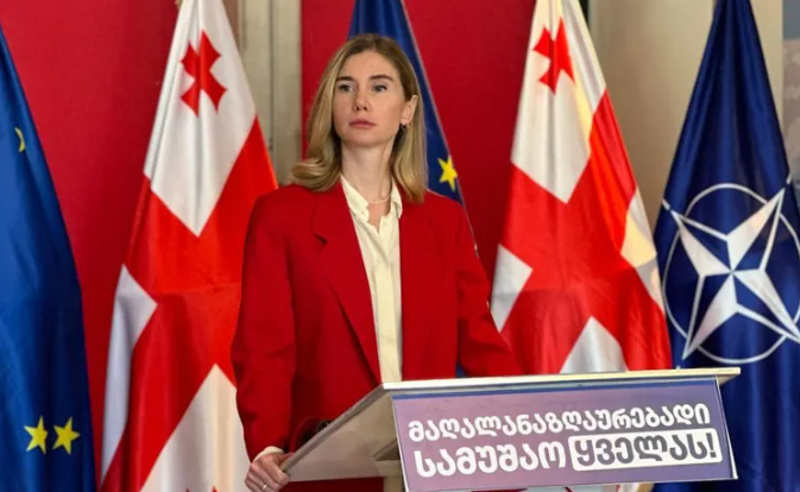თინა ბოკუჩავა - დღეს, საქართველოში რუსული პროპაგანდის მთავარი ინსტრუმენტი საკუთარი ხალხის წინააღმდეგ ივანიშვილის მთავრობაა, რაც ერთ-ერთი მიზეზი გახდა იმისა, რომ ისინი დასანქცირებულიყვნენ აშშ-ის მხრიდან