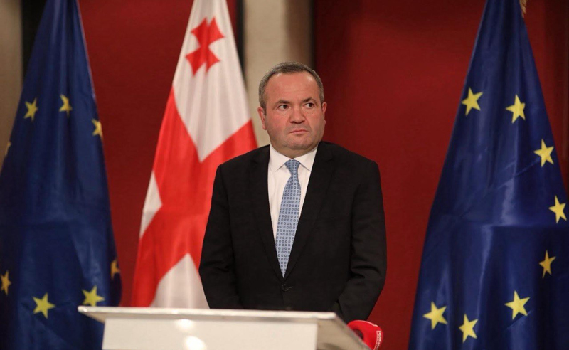 EU-ს ელჩის განცხადება სამწუხარო რეალობას ასახავს, რომელიც „ოცნების“, ამ რუსული კოშმარის მიზანმიმართული მავნებლური პოლიტიკის შედეგად დადგა - ჭიაბერაშვილი
