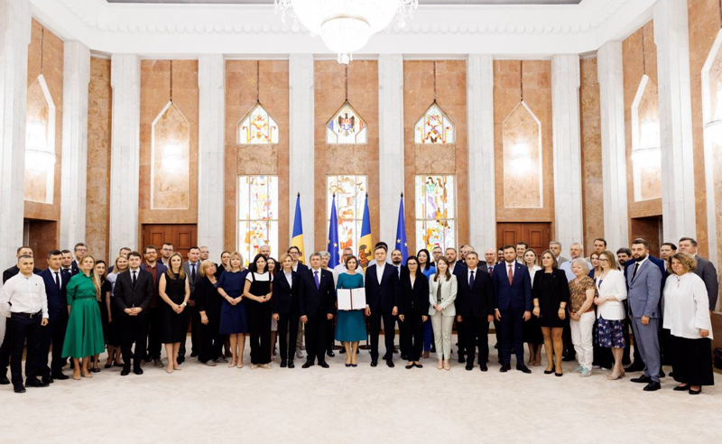 სანდუმ ხელი მოაწერა ბრძანებას მოლდოვას ევროკავშირში გაწევრიანების მოლაპარაკებების დაწყების შესახებ