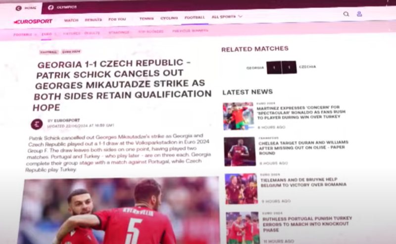 BBC, The Guardian, Eurosport - მსოფლიო გამოცემები საქართველოს ეროვნული ნაკრების შესახებ წერენ