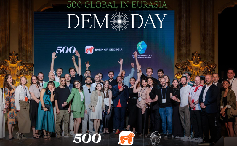 საქართველოში 500 Global-ის აქსელერაციის პროგრამის მეექვსე ნაკადის Demo Day გაიმართა