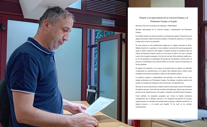 ემიგრანტების წერილი ევროკავშირს - "დაასანქცირეთ ივანიშვილი, მოძალადე პოლიციელები  და 84 სამშობლოს გამყიდველი დეპუტატი"