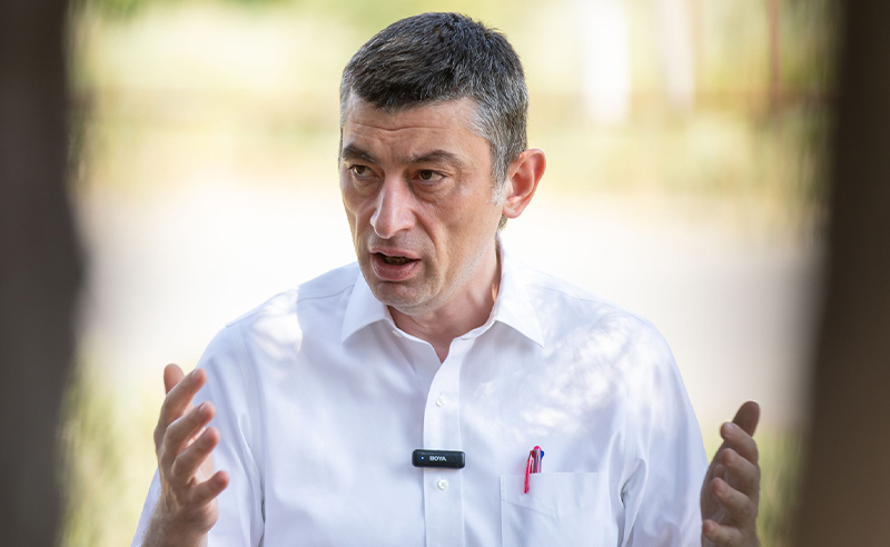 "ოცნება" იმდენად უსუსური, არაფრისმაქნისი და არაფრის შემძლეა, საერთაშორისო ღონისძიებებზე დადიან ფოტოების გადასაღებად - გახარია