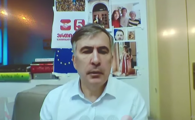 სააკაშვილი: ივანიშვილი და მისი ამბსონები და პატრონები გვაძალებენ ერთადერთ არჩევანს - ან მონობა ან ომი 