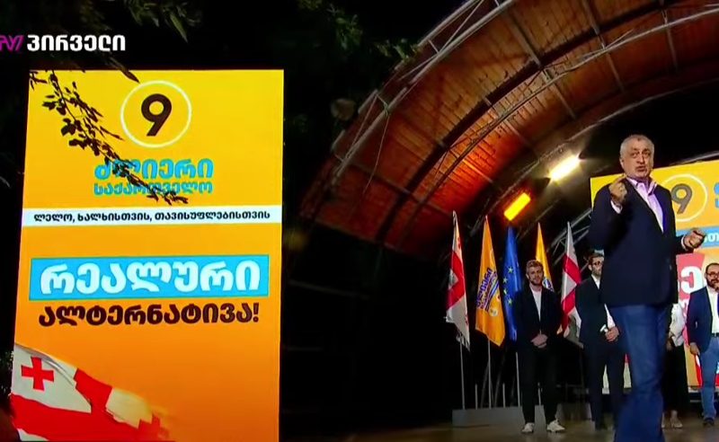 "რეალური ალტერნატივა"  - ძლიერი საქართველოს საარჩევნო კამპანია გაიხსნა