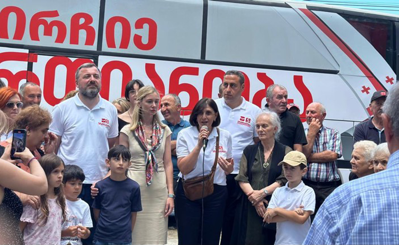 ''ქართული ოცნება''  საქართველოს მომავალს აბეტონებს - თამარ კორძაია 
