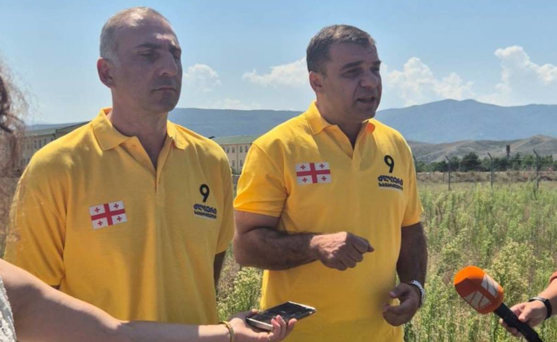 "როგორ შეიძლება ქართულ ჯარს რუსული ზეთი აკადრო? ეს ამაზრზენი, შეურაცხმყოფელია" - ელისაშვილის და სამუშიას ბრიფინგი