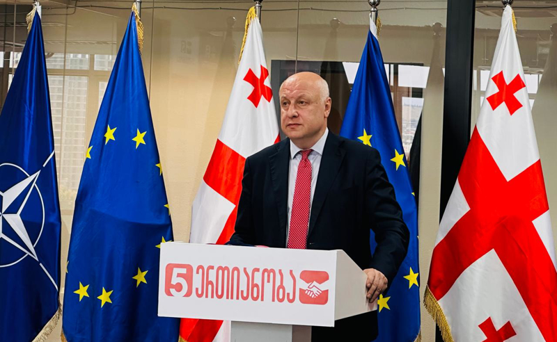 არ მეგულება ცივილიზებული ქვეყნის მმართველი პარტია, რომელიც ამომრჩეველს ოპოზიციის პოლიტიკური საქმიანობის აკრძალვას ჰპირდება - წერეთელი