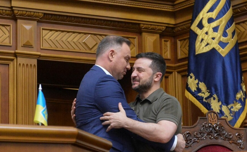 ანჯეი დუდა კიევში ჩავიდა