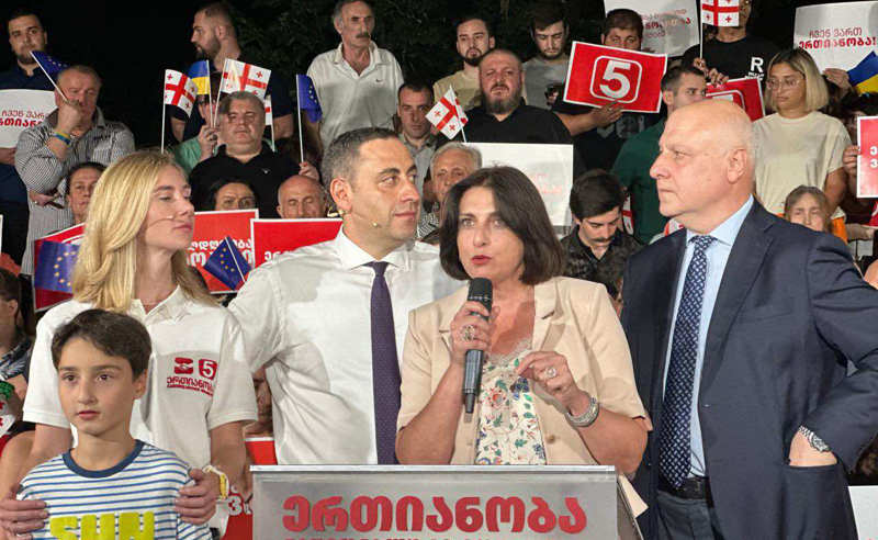 კორძაია: ყველას გელით 26 ოქტომბერს, ერთი გაფერადებით ჩვენ გადავარჩენთ საქართველოს მომავალს, უარს ვეტყვით რუსეთს და გავიმარჯვებთ სახელოვნად