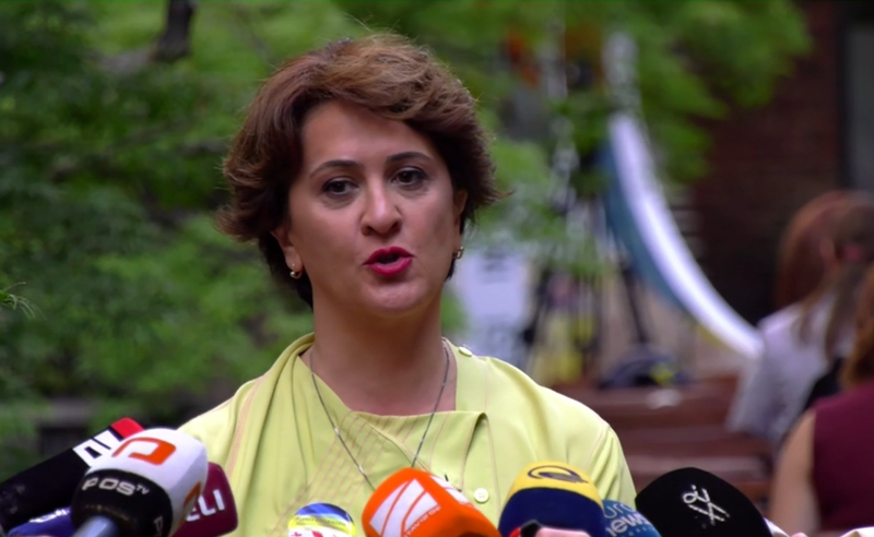 “არ ვაპირებთ დავემორჩილოთ ღირსების შემლახავ რუსულ კანონს" - ნინო ევგენიძე