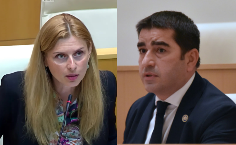 "თქვენი საუბარი სუვერენიტეტზე ისეთივე ყალბია, როგორც შუშის „ბუტკა“ თუ ჩაწერილი ტაში" - ხმაური საშემოდგომო სესიაზე