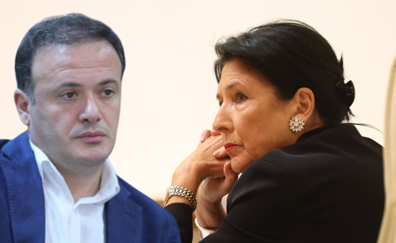ზარქუა პრეზიდენტს ღირსებას უწუნებს და გადადგომას ურჩევს