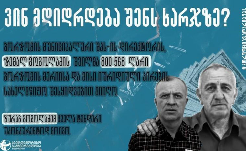 "ბორჯომის კეთილმოწყობის" დირექტორის შვილმა ბორჯომის სახელმწიფო შესყიდვებით ₾1 მლნ-მდე მიიღო - TI