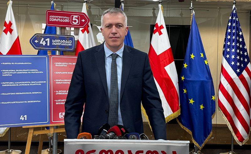 სერგო ჩიხლაძე - ჩვენ ვნახავთ კონკრეტულ სანქციებს „ოცნების“ ლიდერების და იმ ადამიანების მიმართ, ვინც ადამიანის უფლებების დარღვევაშია ჩართული