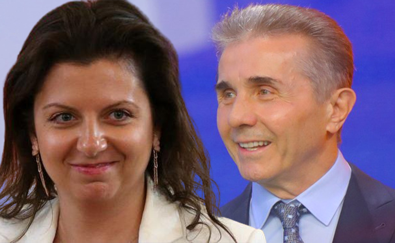 პუტინის პროპაგანდისტი, სიმონიანი ივანიშვილს საკუთარი ქვეყნის ომში დადანაშაულების გამო აქებს