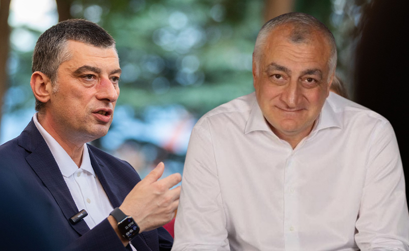 პრეზიდენტთან მისვლამდე მამუკა ხაზარაძე და გიორგი გახარია ერთმანეთს შეხვდებიან