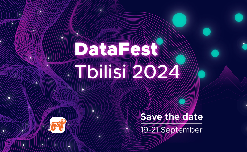 საქართველოს ბანკის მხარდაჭერით, DataFest - ის მორიგი ღონისძიება გაიმართება