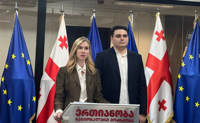 თინა ბოკუჩავამ „ერთიანობა ნაციონალური მოძრაობის“ საარჩევნო კამპანიის პრესსპიკერად ლევან სანიკიძე წარადგინა