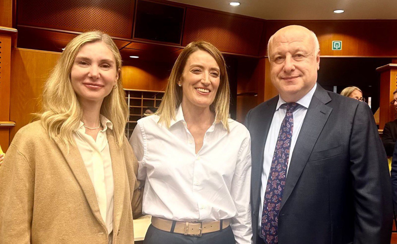 თინა ბოკუჩავა ევროპარლამენტის პრეზიდენტს, რობერტა მეცოლას შეხვდა