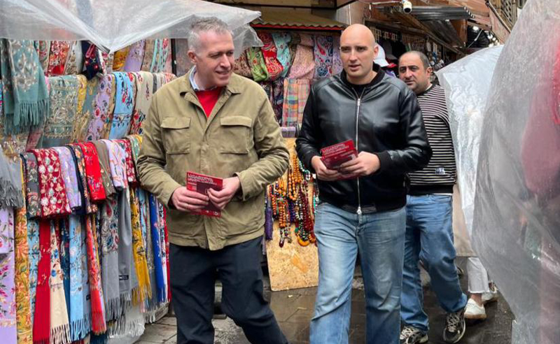 ბორჯომსა და წაღვერში შევხვდით ადგილობრივებს, თითოეული მოქალაქის განწყობა ძალიან პოზიტიურია - ჩიხლაძე