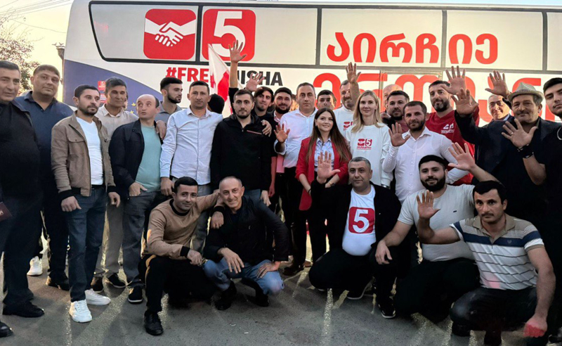 გიორგი ვაშაძე - მთელი მსოფლიო დგას ჩვენ გვერდით, ჩვენ ვამარცხებთ ივანიშვილს და ყველა ერთად მივდივართ ევროპისკენ