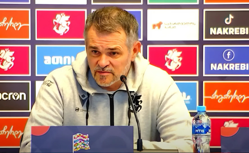 ერთი დღე საქართველო ალბანეთის მატჩამდე - რა თქვა ვილი სანიოლმა პრესკონფერენციაზე