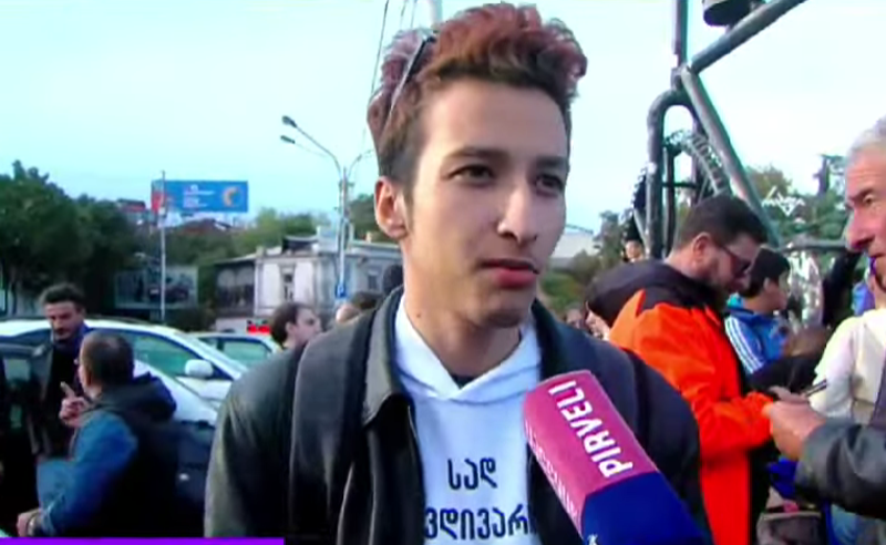 არჩევნების დღეს, ან შამპანურით ხელში შევხდებით რუსთაველზე ან ფიზიოლოგიურით - სანდრო ქინქლაძე
