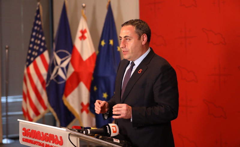 "ევროპული ხმის 5 მცველი უკანონოდ დააკავეს, მოვითხოვ დაუყოვნებლივ გათავისუფლებას" - ვაშაძე