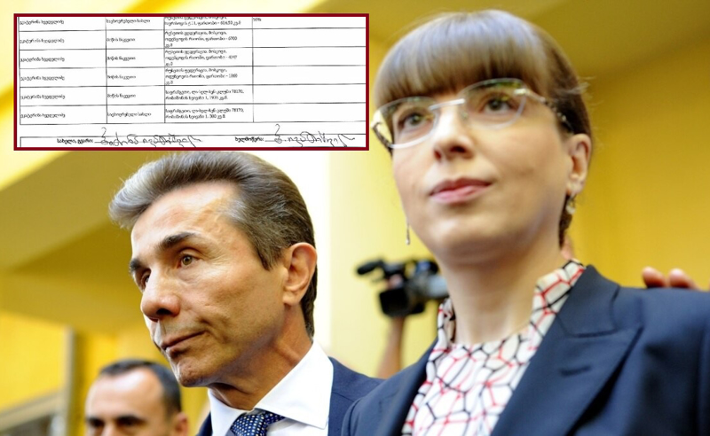 ოლიგარქი აღიარებს, რომ მისი მეუღლე რუსული ქონების მფლობელია - რა ჩაწერა ივანიშვილმა დეკლარაციაში