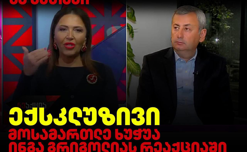 მე მივიღე ჩემი გადაწყვეტილება საქართველოს სახელით -  ექსკლუზიური ინტერვიუ ვლადიმერ ხუჭუასთან