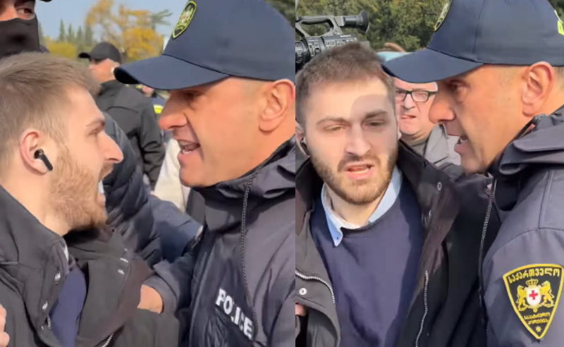 ვანო გომურაშვილის დაკავების კადრები(ვიდეო)