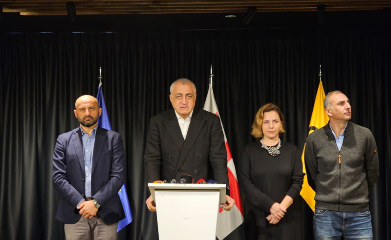 ოფიციალურად: "ძლიერი საქართველო" საპარლამენტო სიის ჩახსნის მოთხოვნით, ცესკოს დღეს მიმართავს