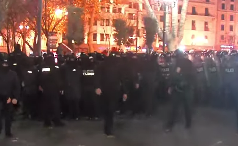 სპეცრაზმი მოქმედებაში მოიყვანეს