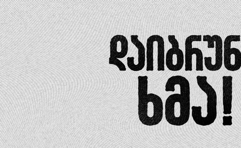 ჩემი ხმა შსს-ს: დაიცავით საქართველოს კონსტიტუცია და კანონი 