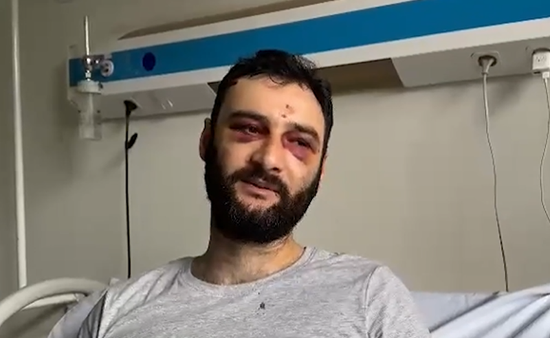 "მცემეს, შემდეგ პარლამენტის უკან შეკრებილ სპეცრაზმელებთან მიმიყვანეს და იქ კიდევ კორიდორში გამატარეს" - ოქრუაშვილი