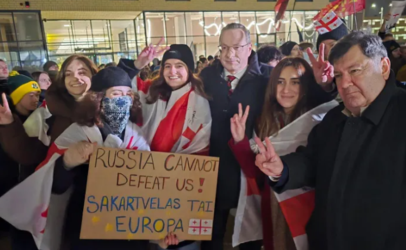 სოლიდარობის აქცია ჩვენი დებისა და ძმების მხარდასაჭერად, რომლებიც ქართული კოშმარის წინააღმდეგ იბრძვიან - პავილიონისი