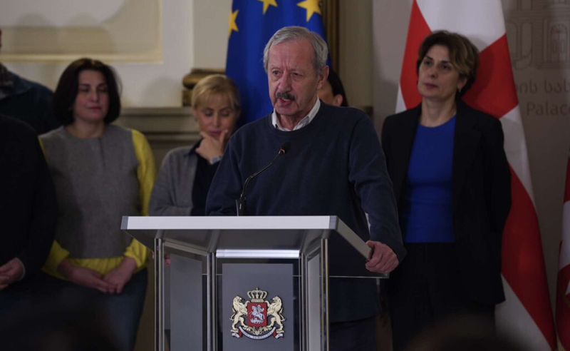 ხელისუფლების წყარო ხალხია, მას შეუძლია კონსტიტუციის დაცვა - ხმალაძე