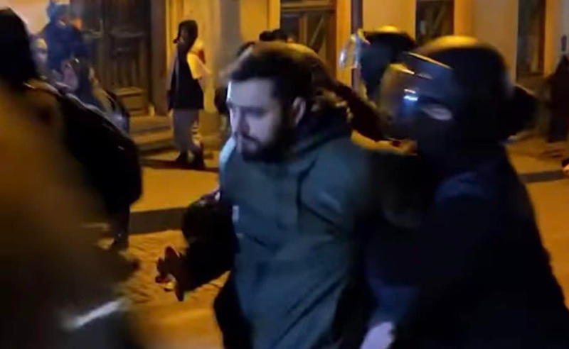 ცოტნე კობერიძე შეითრიეს რობოკოპებმა - ჯაფარიძე