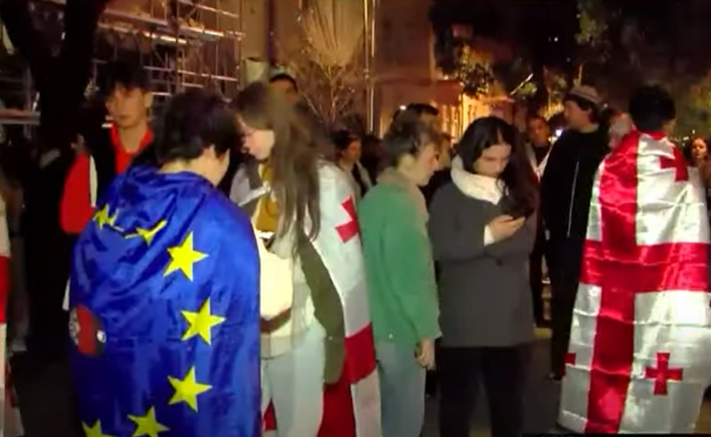 ზუგდიდი, ქუთაისი, ბათუმი - საპროტესტო მუხტი ქვეყნის დიდ ქალაქებშიც არ ცხრება