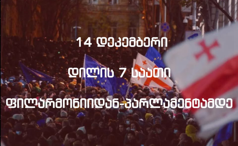  ილიაუნის სტუდენტური მოძრაობა 14 დეკემბერს აქცია-მსვლელობას აანონსებს